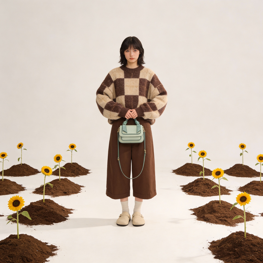 EMPORIO Green SATCHEL BAG