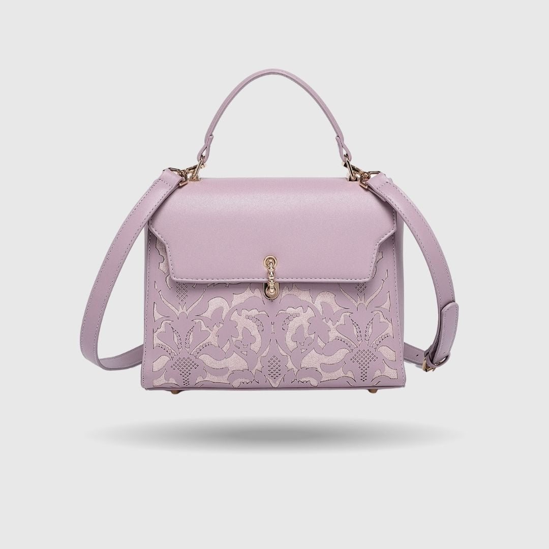 EMPORIO MESSENGER B Purple HANDBAG