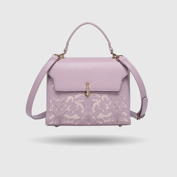 EMPORIO MESSENGER B Purple HANDBAG
