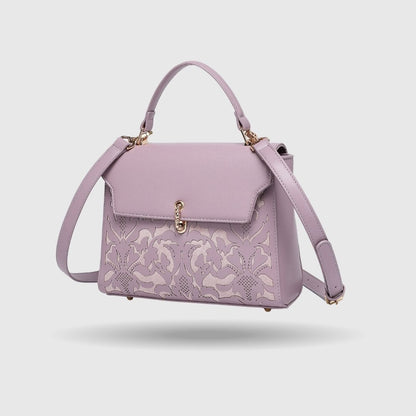 EMPORIO MESSENGER B Purple HANDBAG