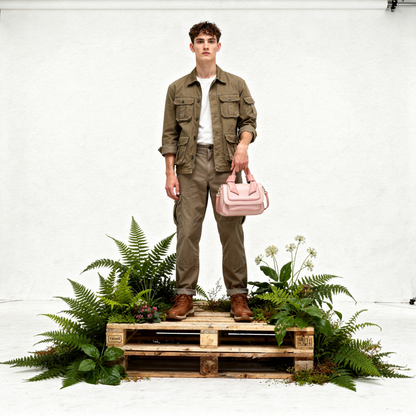 EMPORIO Pink SATCHEL BAG