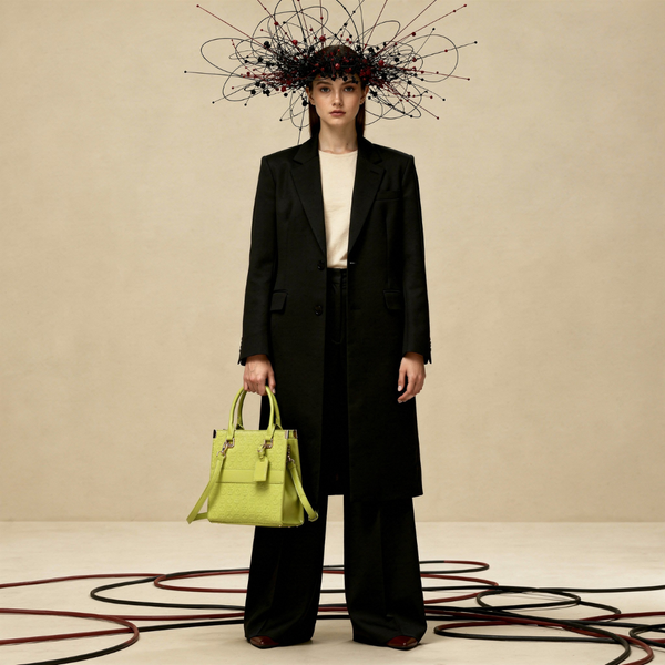 EMPORIO LARGE Green TOTE BAG