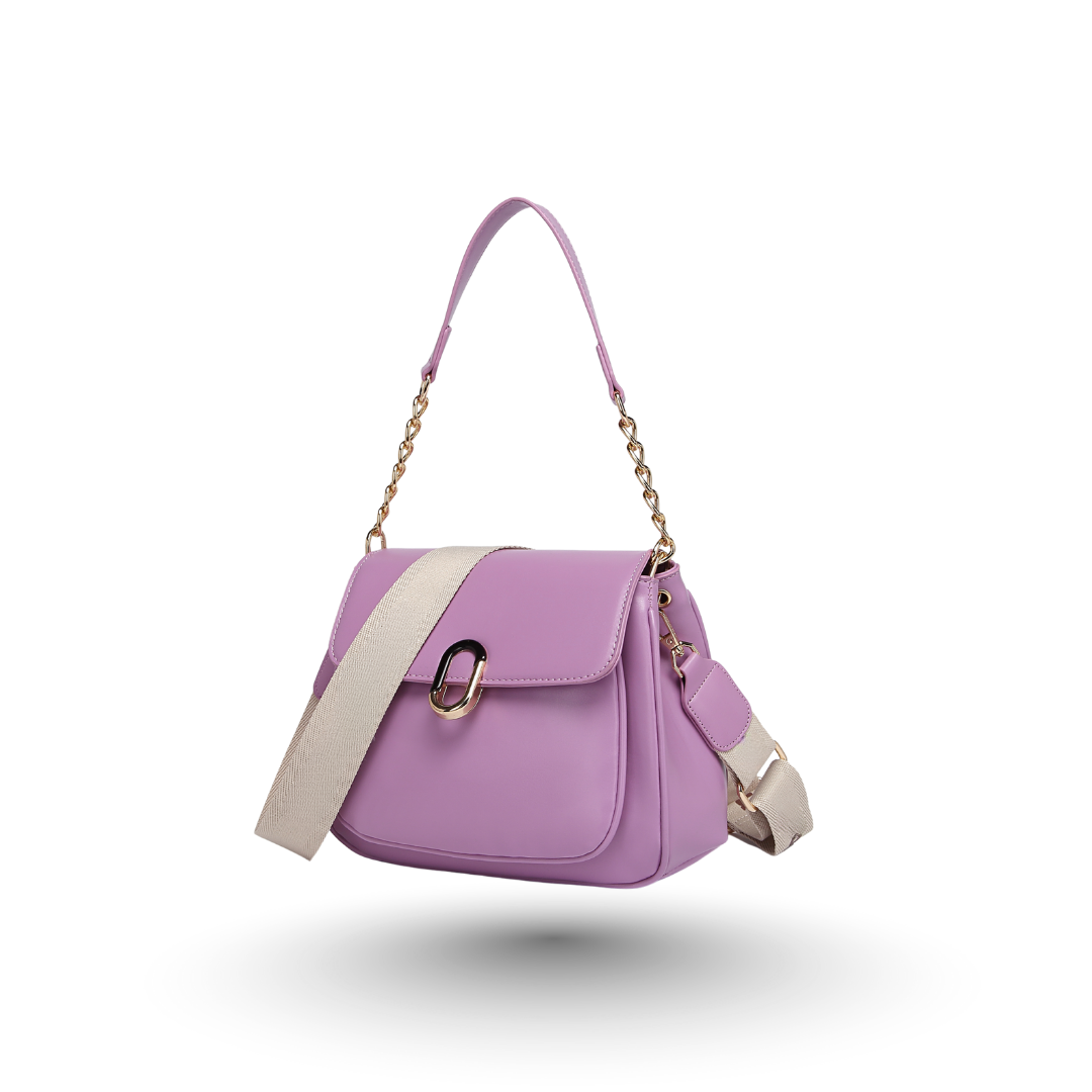 EMPORIO Purple SHOULDER BAG