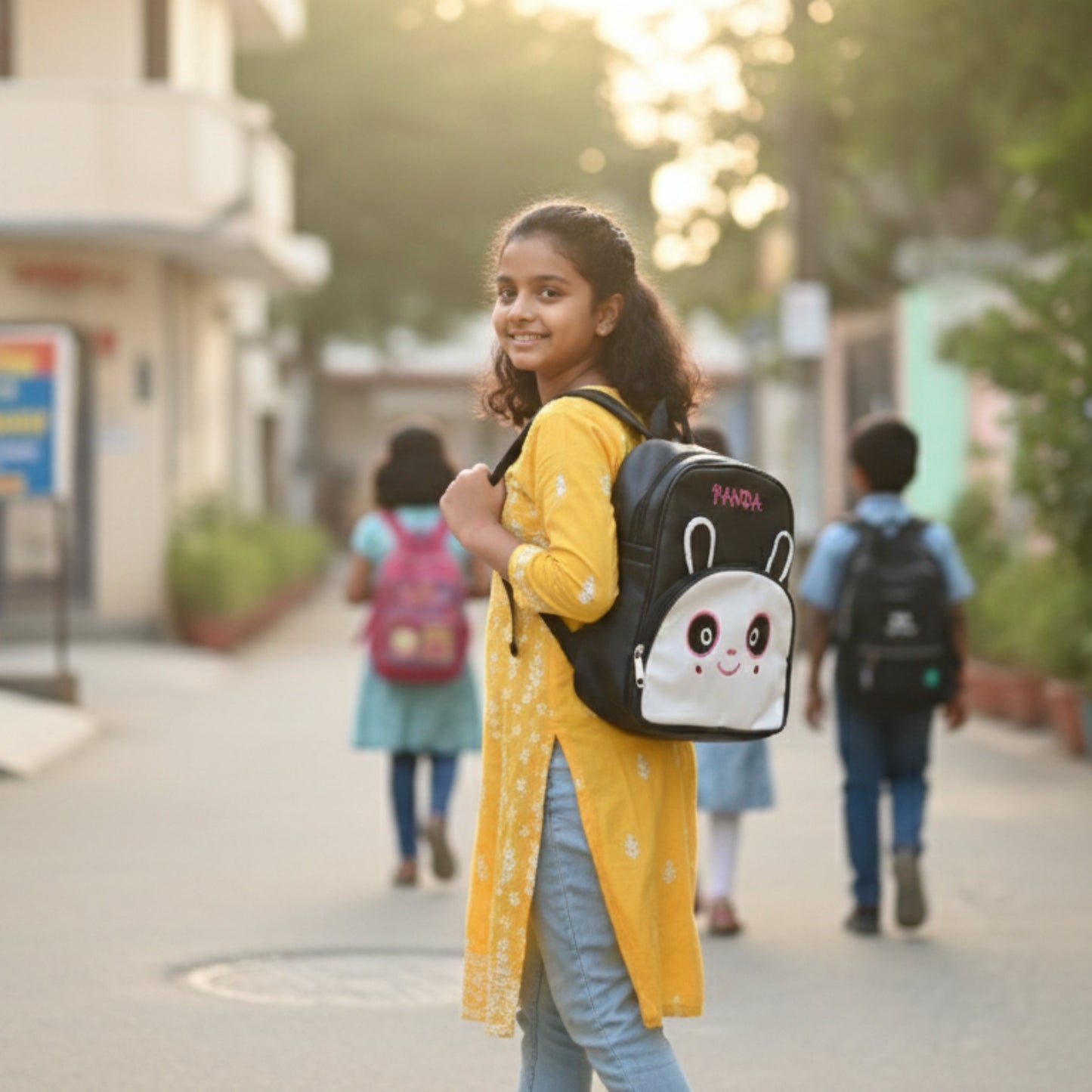 Kids Cartoon Animal School Bag & Travel Bookbag for Children and Teens