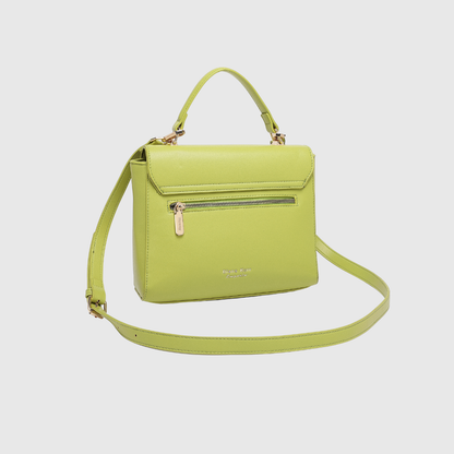 EMPORIO MESSENGER B PARROT GREEN HANDBAG
