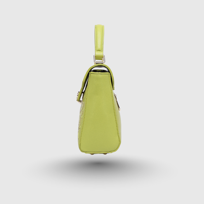 EMPORIO MESSENGER B PARROT GREEN HANDBAG