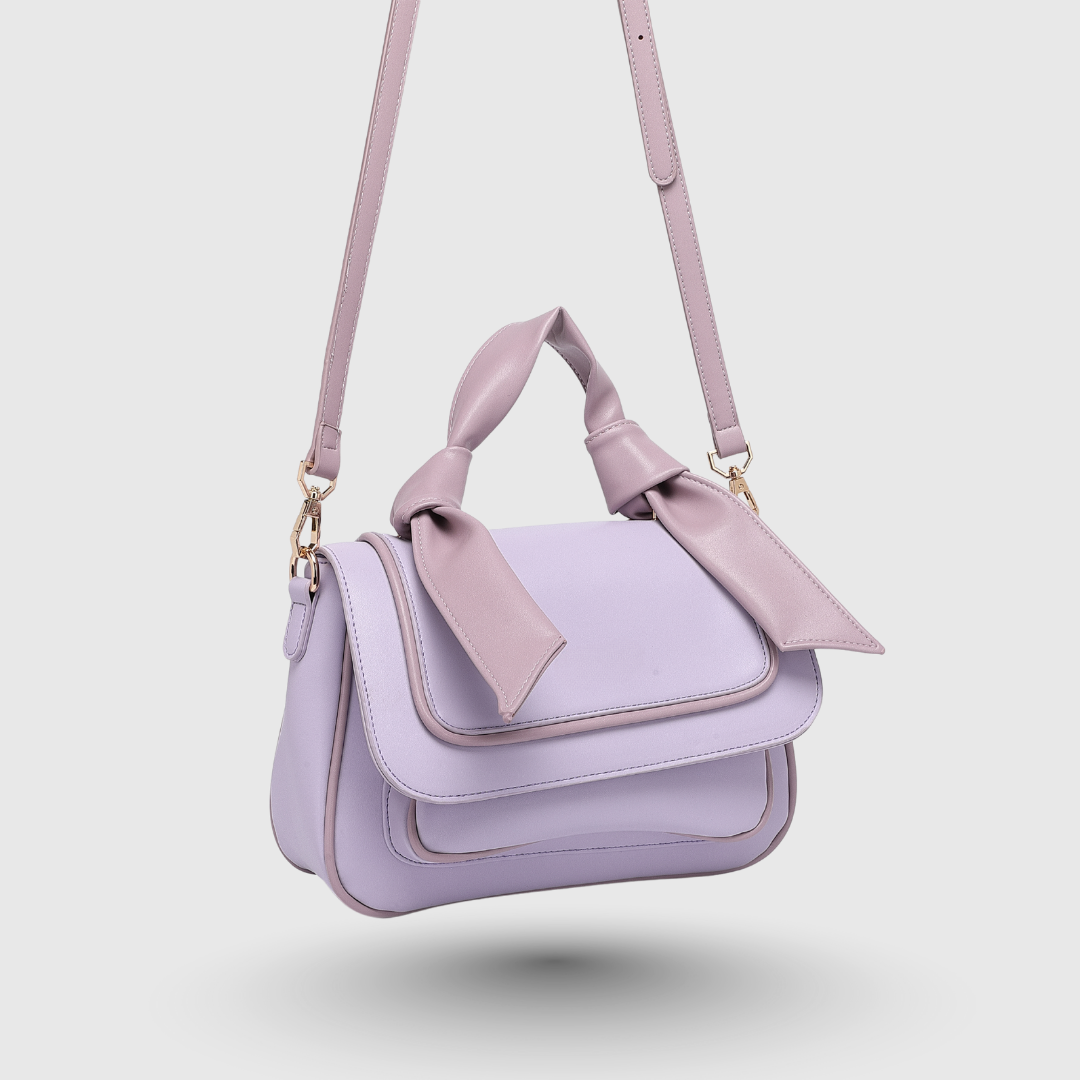 EMPORIO Purple SATCHEL BAG