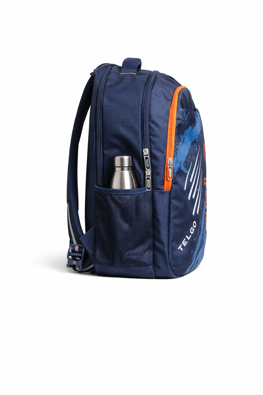 Telgo Sports Design Navy Blue Casual Backpack