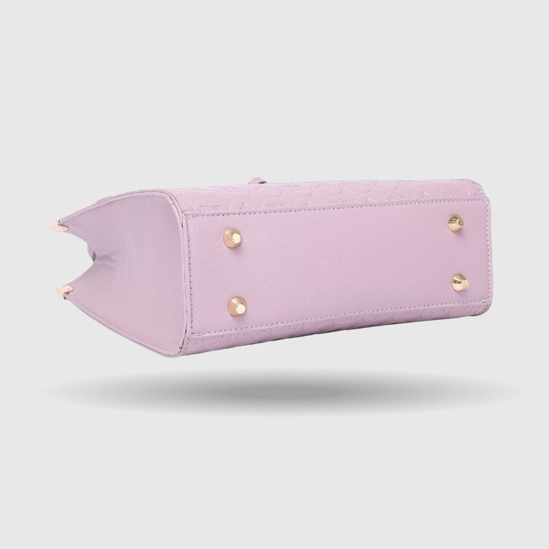 EMPORIO LARGE Purple TOTE BAG