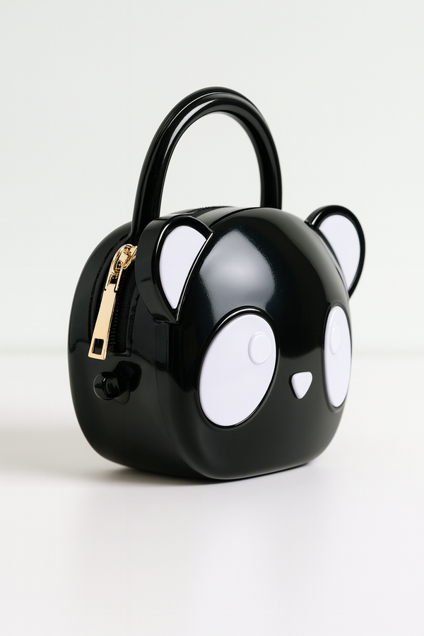 Cute Panda Mini Handbag for Girls – Adorable Animal Face Fashion Purse & Kids Shoulder Bag