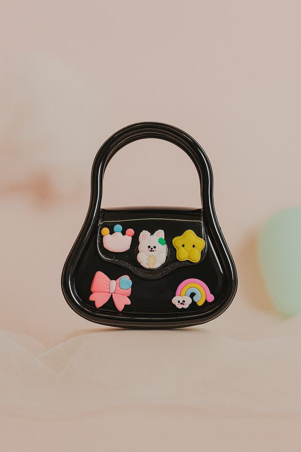 Cute Cartoon Mini Handbag Collection for Girls – Stylish Small Fashion Purses with Decorative Charms